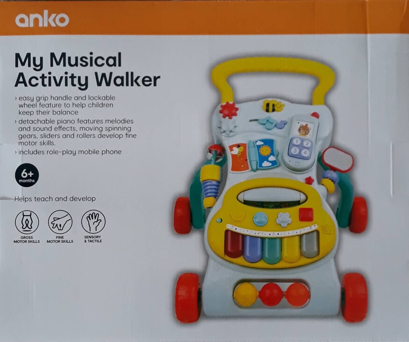 Kmart musical cheap activity walker